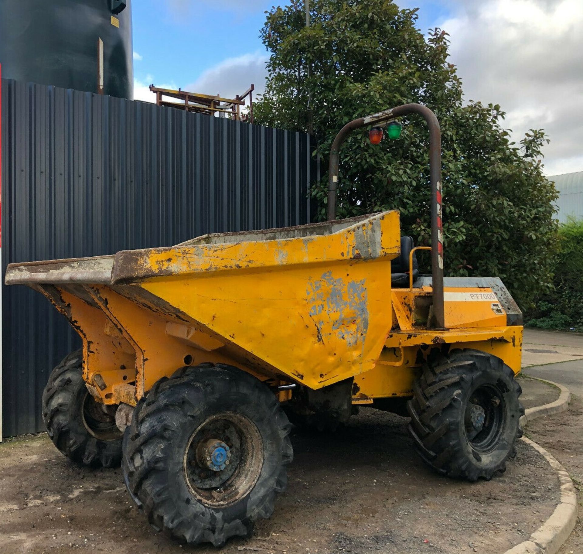 Terex Benford PT7000 Straight Tip Dumper 2002 4x4 - Image 2 of 12