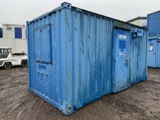 Anti Vandal Steel Portable Office Canteen 16ft x 8ft