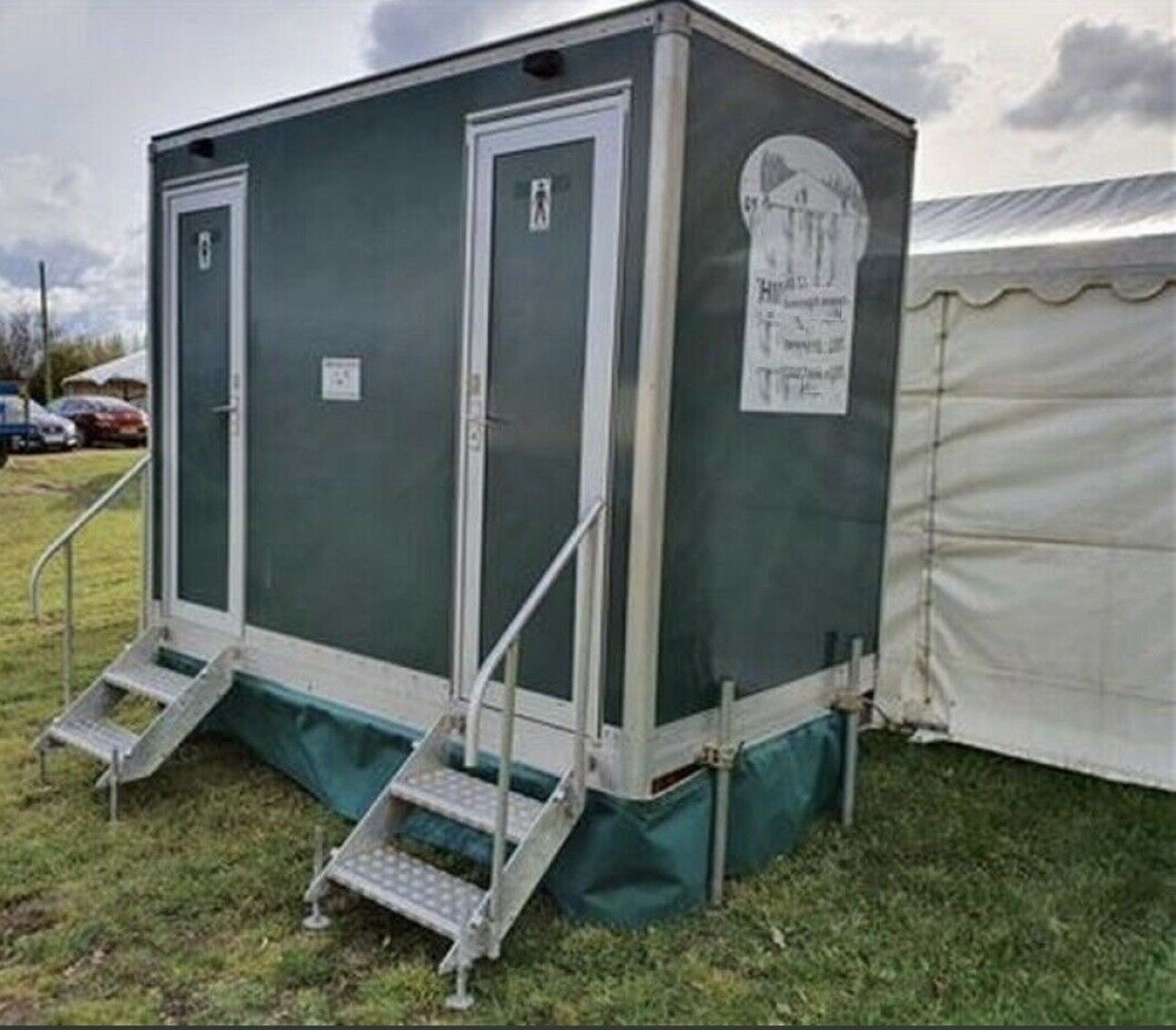 Male & Female Towable Portable Toilet Block