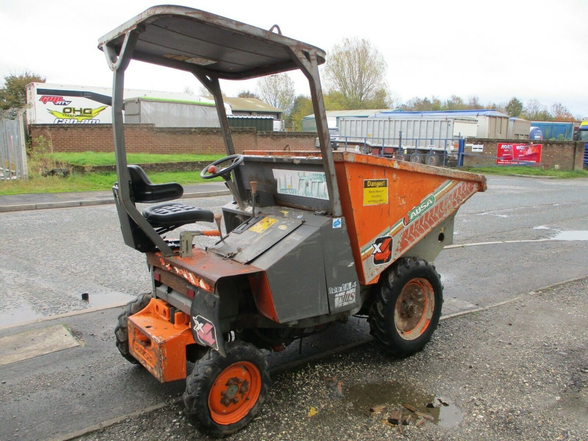 1 ton Ausa 108DA High Tip Dumper - Image 7 of 10