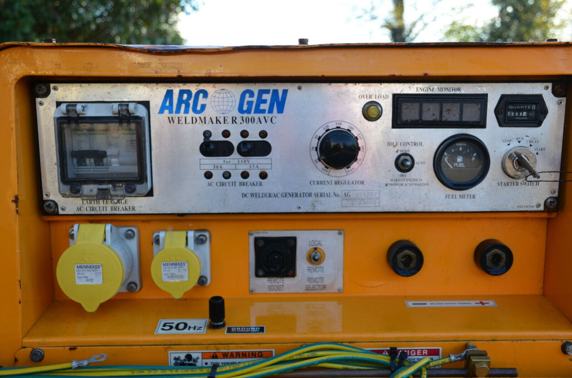 ArcGen Weldmaker Generator 300AVC 2013 - Image 6 of 11