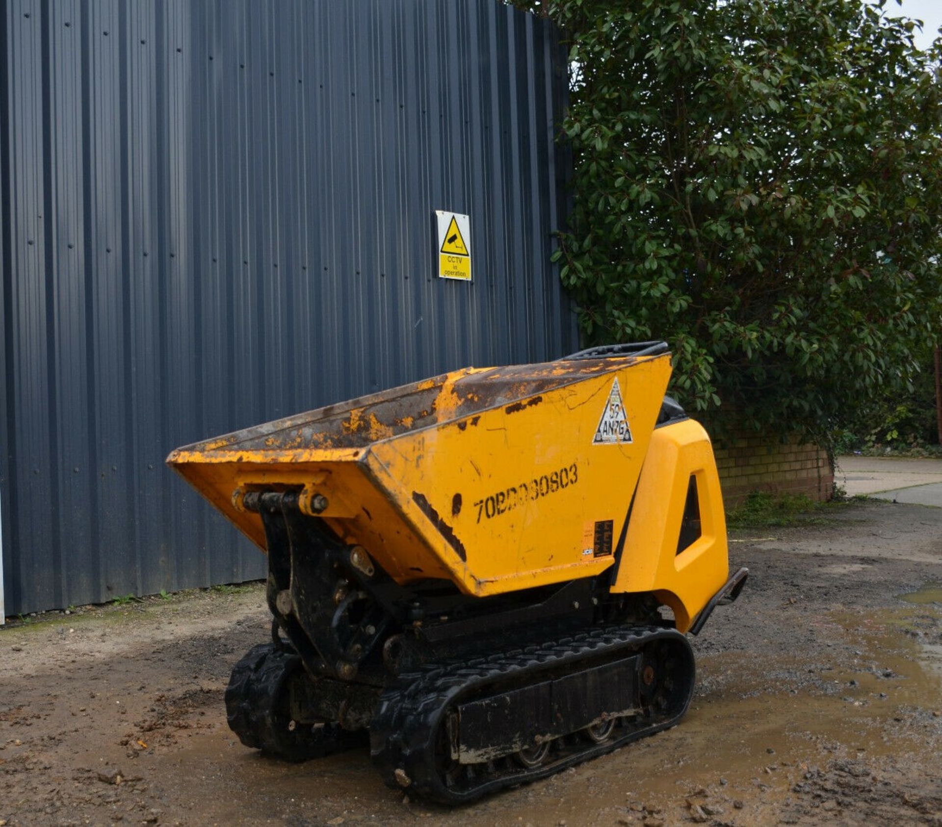 JCB Diesel Tracked Mini Dumpster HTD5 2016 - Image 12 of 12