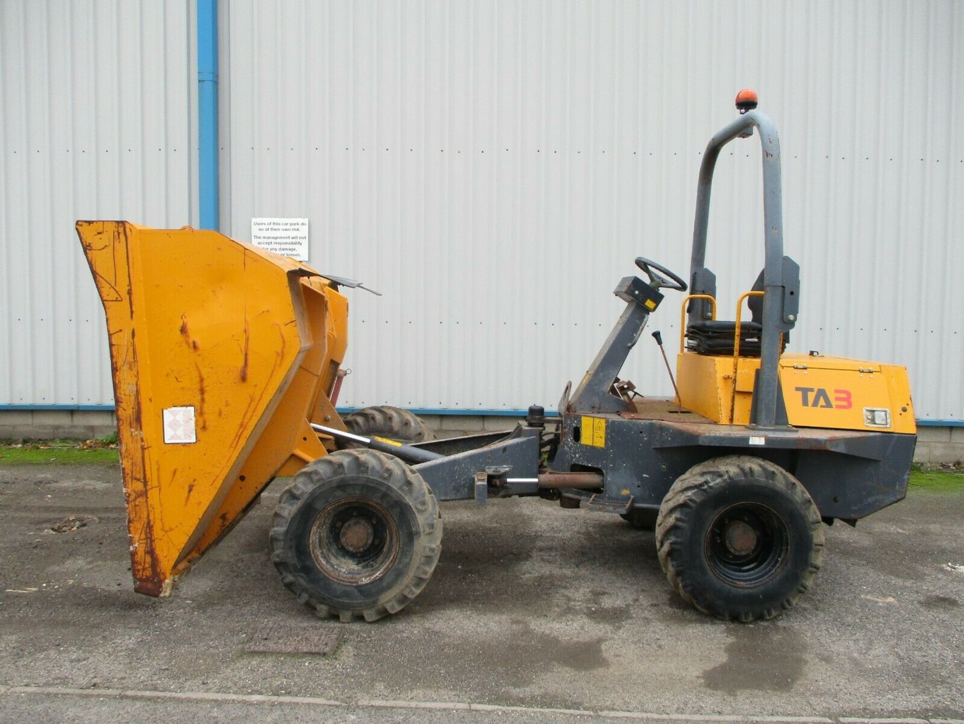 Terex TA3 3 Ton Dumper 2010 - Image 6 of 11