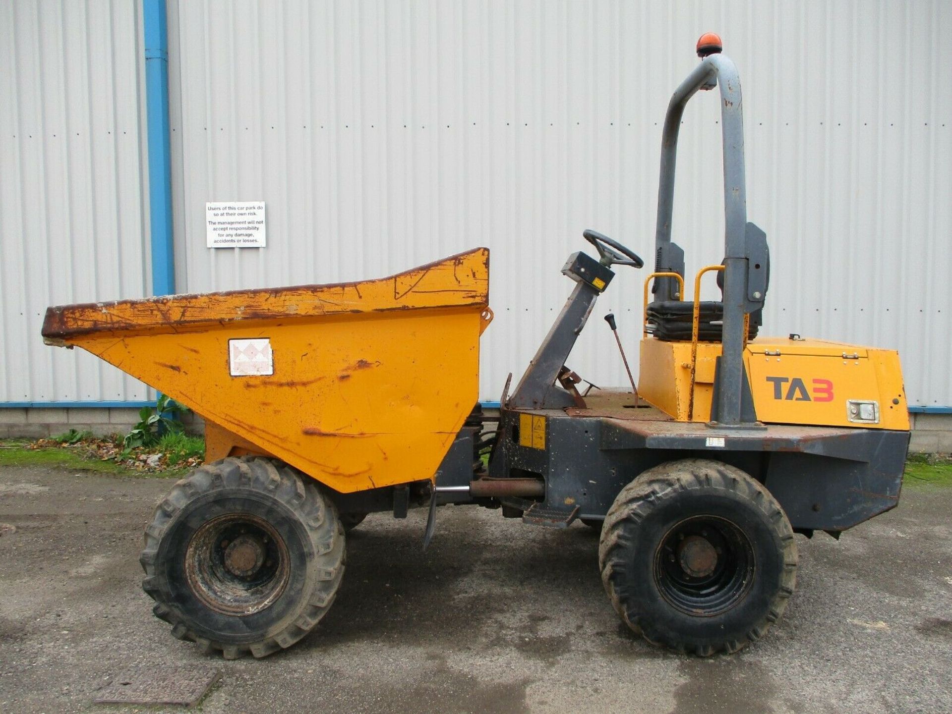 Terex TA3 3 Ton Dumper 2010 - Image 10 of 11