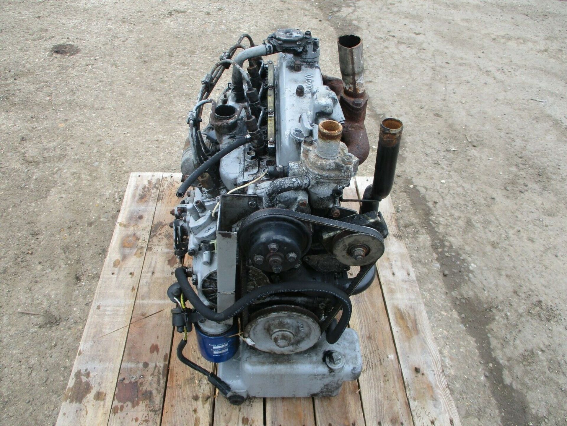 Kubota V1505 Diesel 4 Cylinder Engine - Bild 2 aus 5