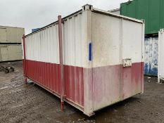 Anti Vandal Steel Portable Storage Container 20ft x 8ft