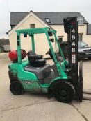 Mitsubishi 2.5 Ton Gas Forklift Truck 2015