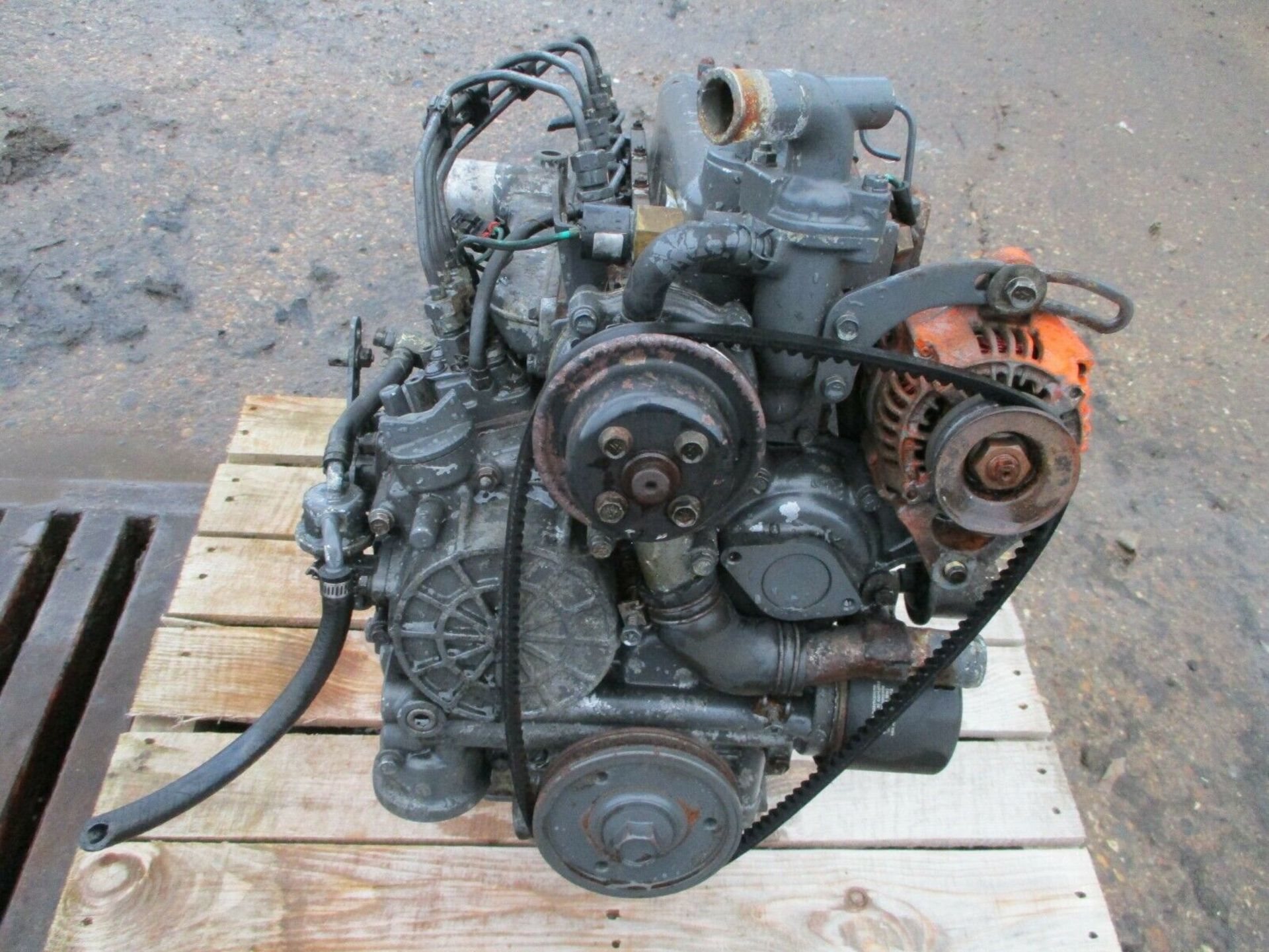 Kubota V1505 Diesel 4 Cylinder Electric Start Engine - Bild 6 aus 6