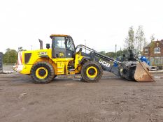 JCB 456 Loading Shovel Grab Wheel Loader 2010