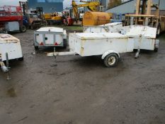 Single Axle Ring Hitch Trailer