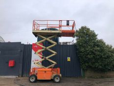 JLG 260MRT Rough Terrain Diesel Scissor Lift 2008 4x4.