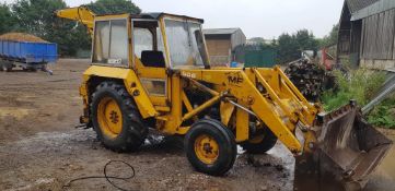 Massey Ferguson Backhoe Digger