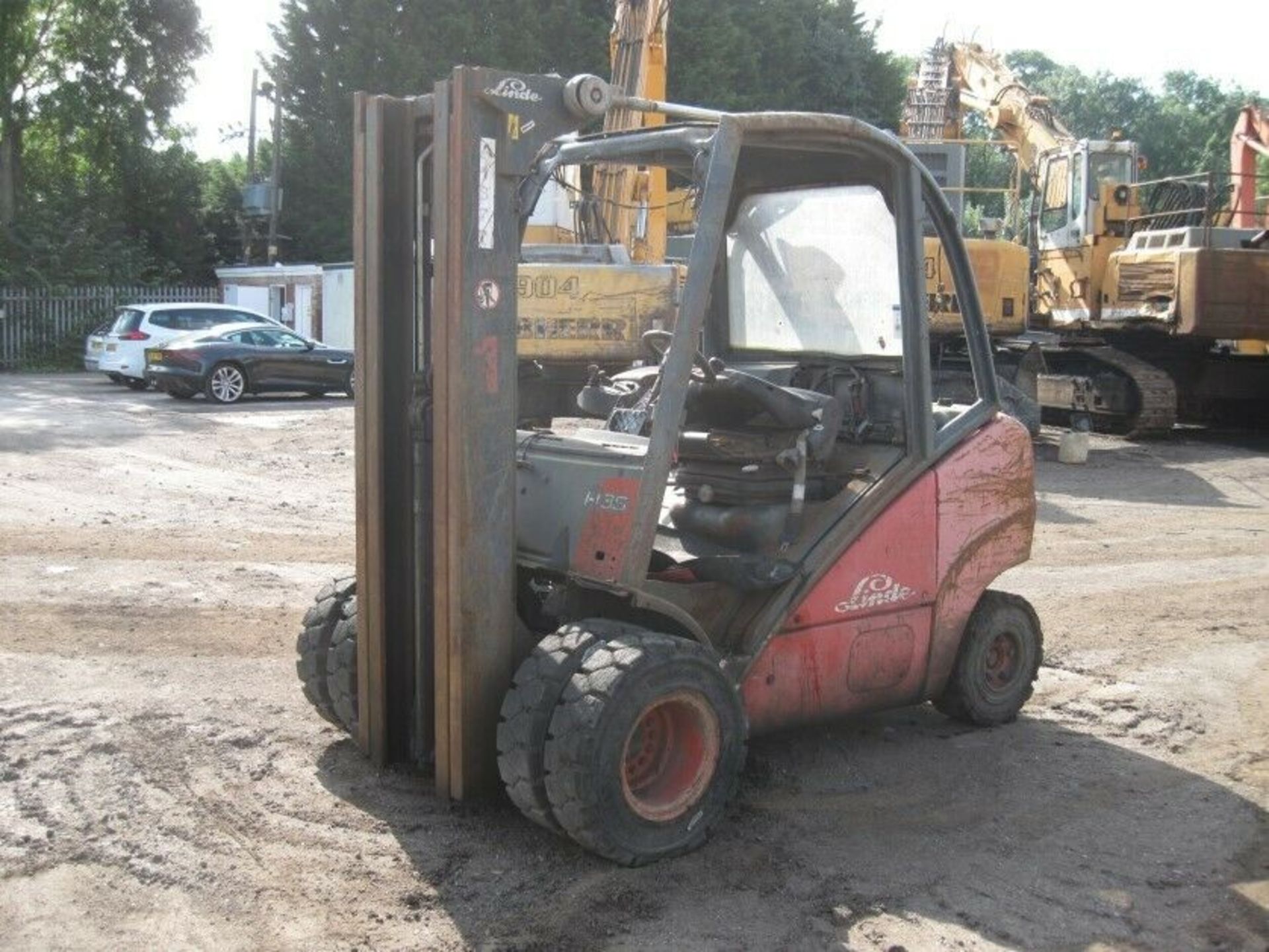 Linde H35D Forklift - Image 8 of 10