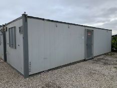 Anti Vandal Steel Portable Office Canteen 32ft x 10ft