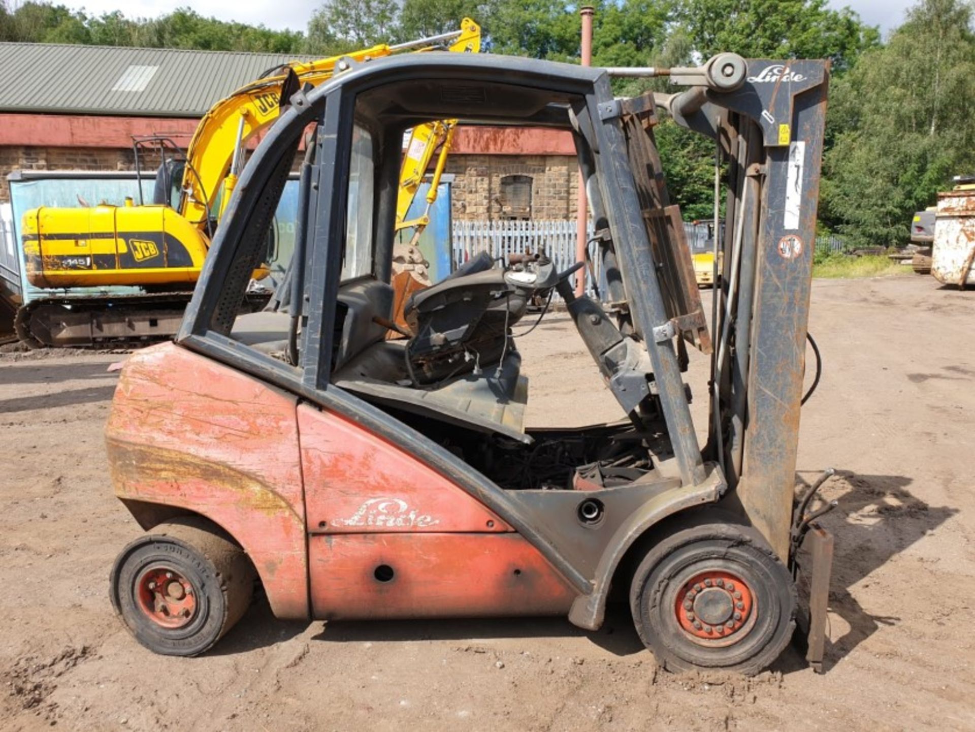 Linde H35D Forklift - Image 3 of 10