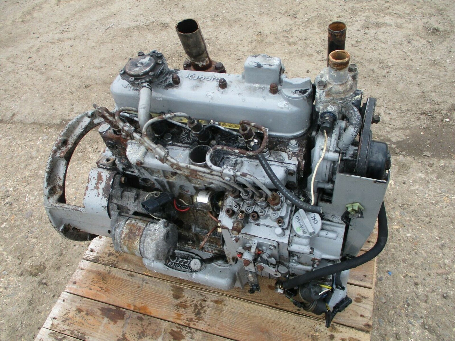 Kubota V1505 Diesel 4 Cylinder Engine - Bild 5 aus 5