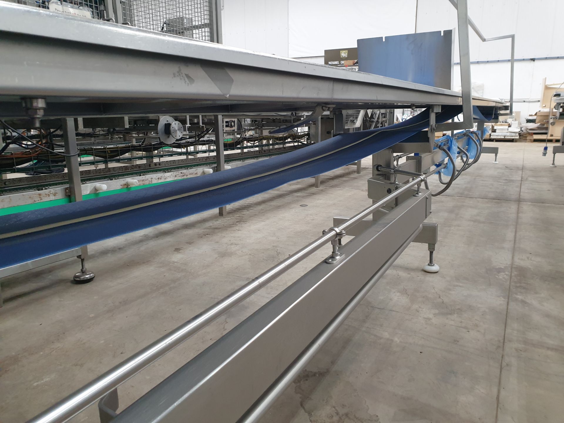 AFT GROTE Continuous Belt Assembly Conveyor with INVERTEC Variable Speed Control - Image 8 of 15