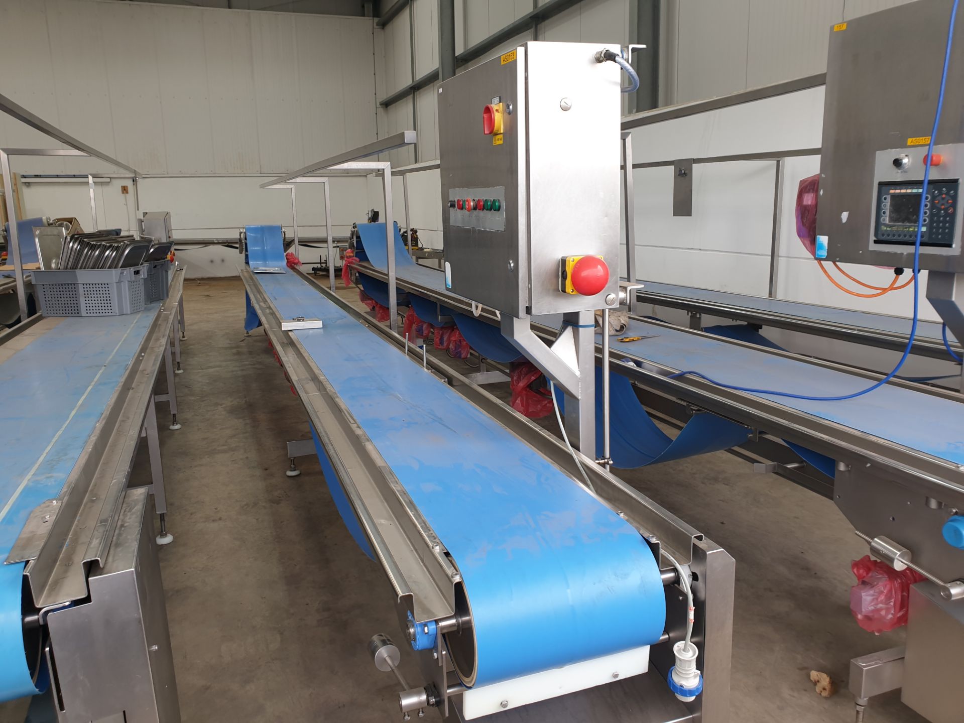 AFT GROTE Continuous Belt Assembly Conveyor with INVERTEC Variable Speed Control - Image 7 of 8