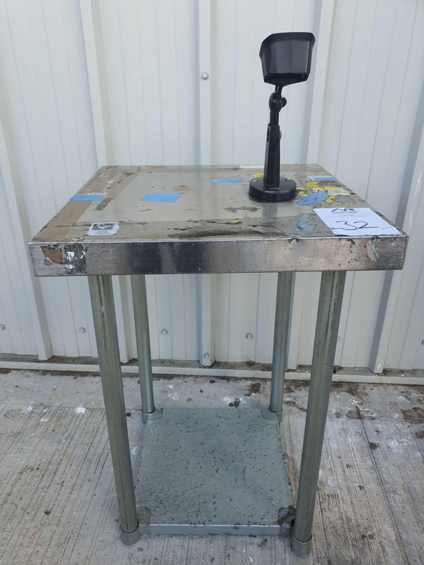 Stainless steel bench