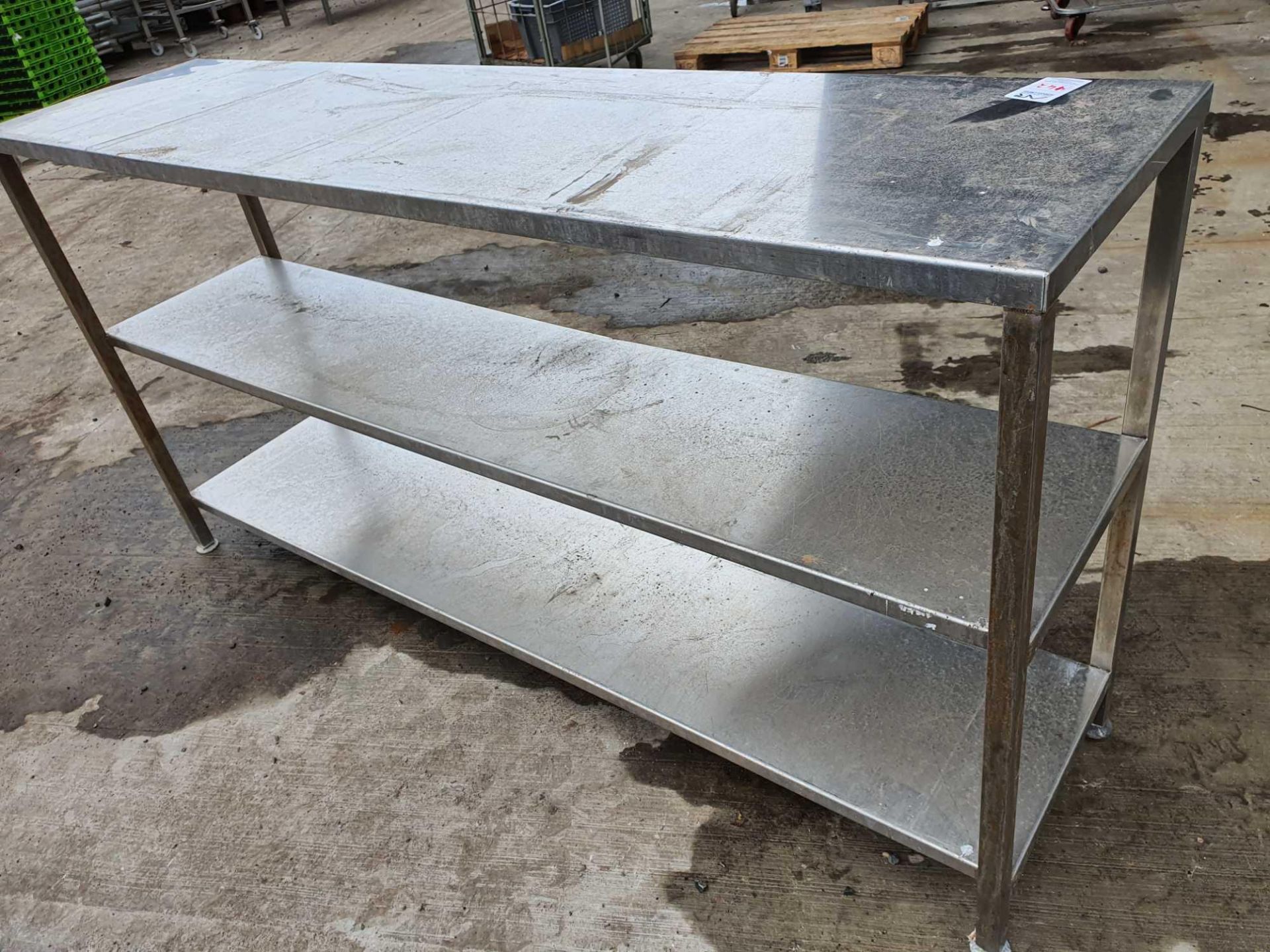 Stainless steel 3 tier shelves
