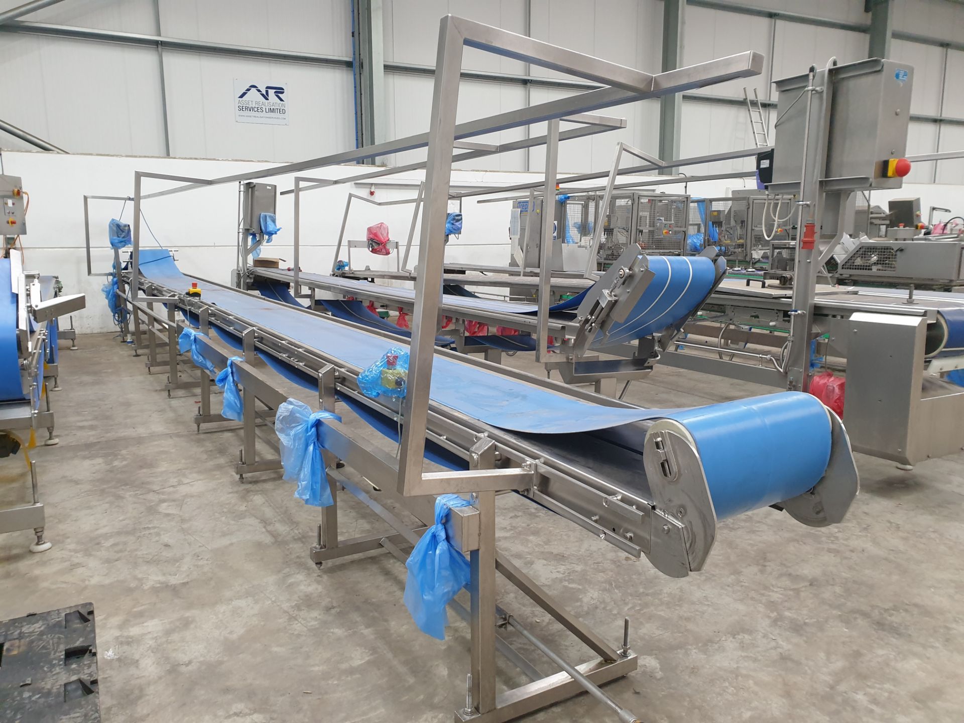 AFT GROTE Continuous Belt Assembly Conveyor with INVERTEC Variable Speed Control - Image 6 of 11