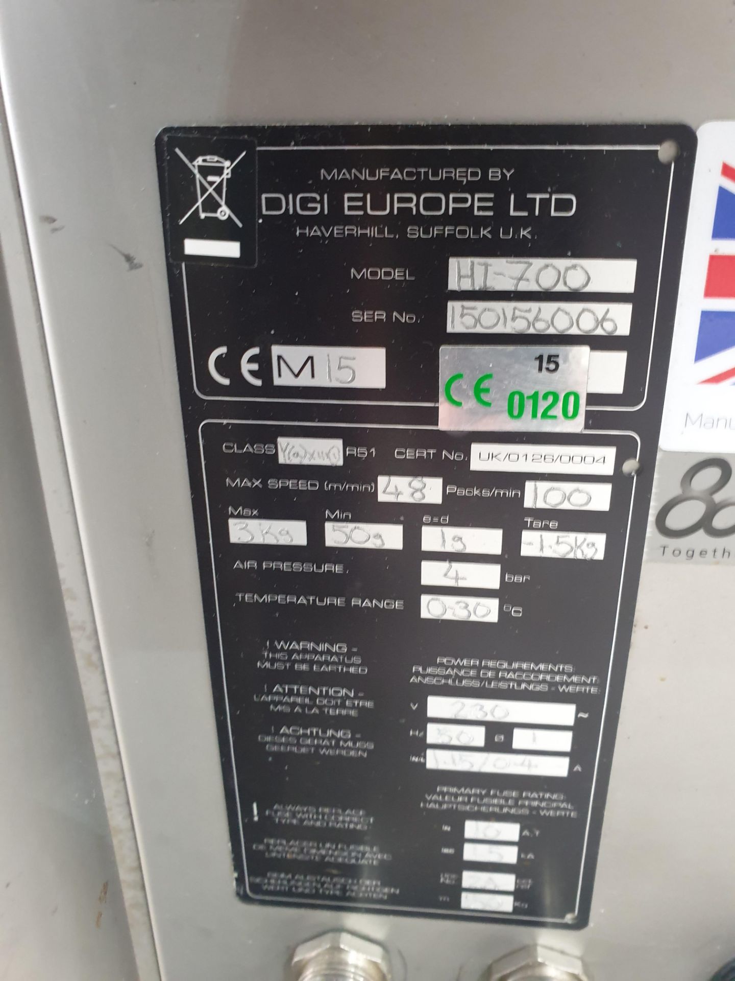 DIGI Europe HI-700 - Image 6 of 6