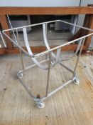 Stainless steel trolley