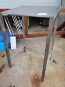 Stainless steel bench