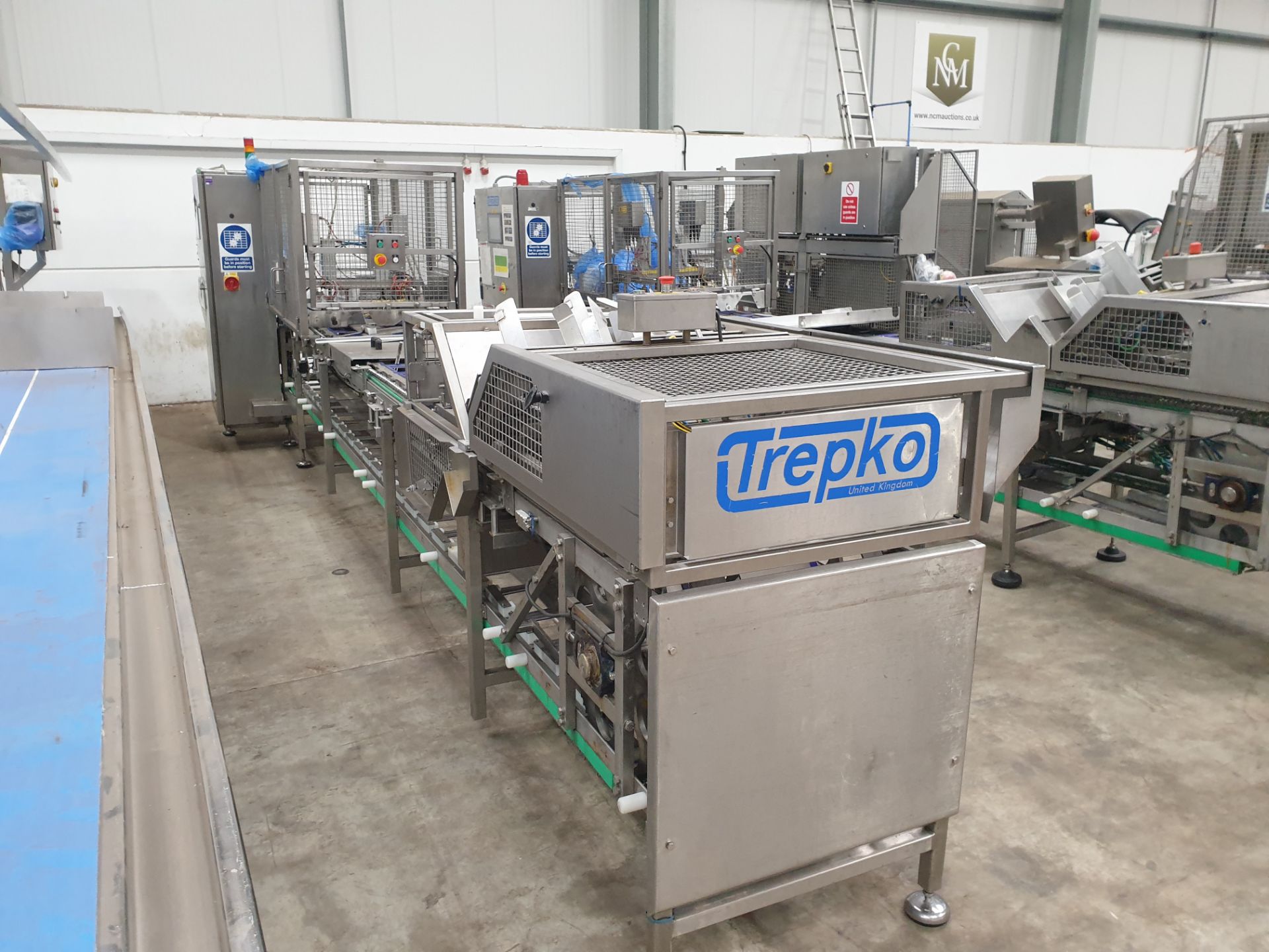 TREPKO Sandwich Triangular Cartoning Machine with Card In-Feed to Dual Lane Manual Sandwich Placemen - Image 2 of 29