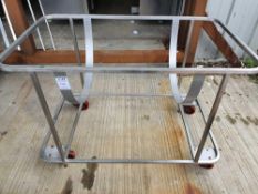 Stainless steel trolley