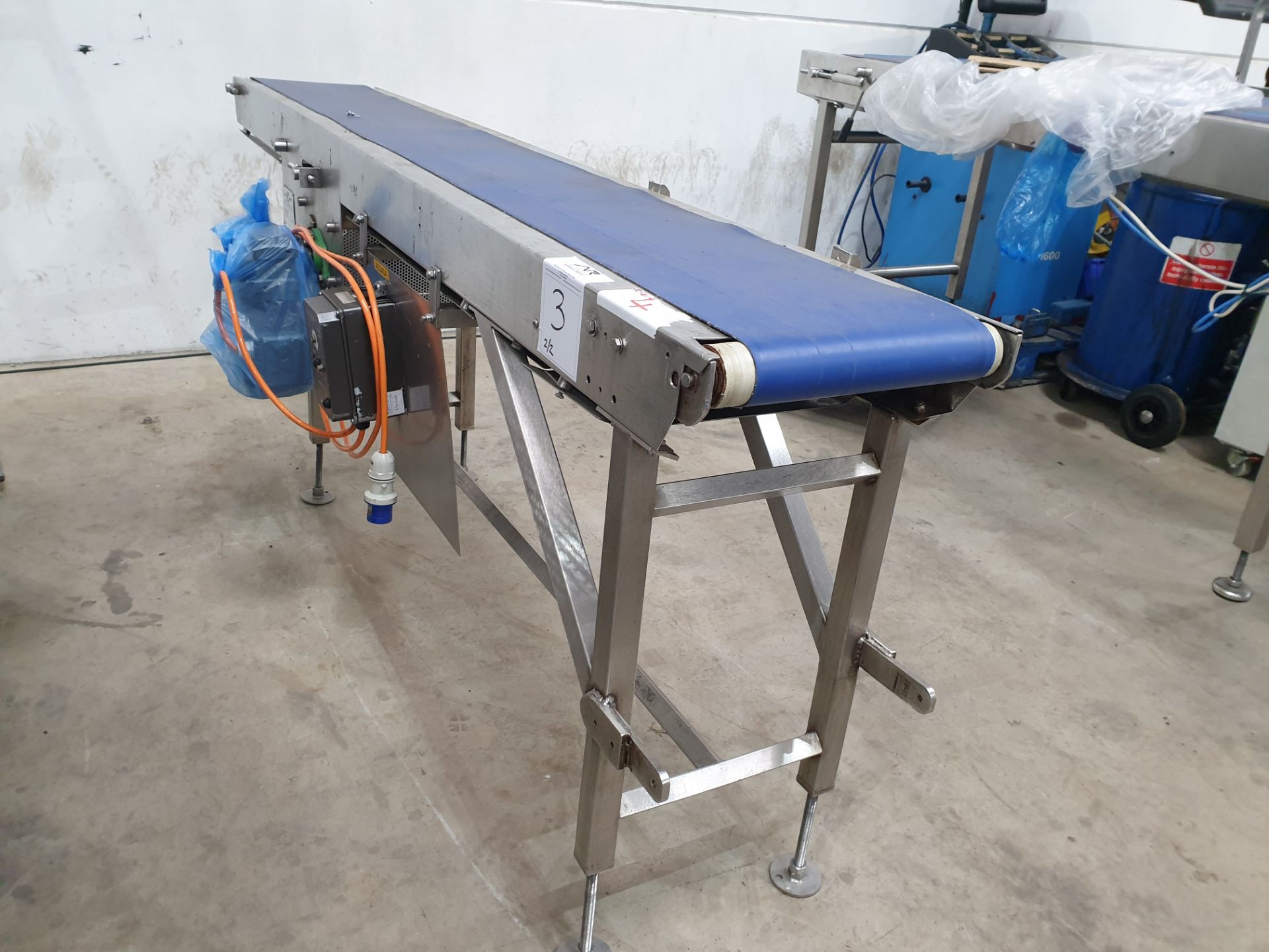 AFT GROTE Continuous Belt Assembly Conveyor with INVERTEC Variable Speed Control - Image 8 of 11