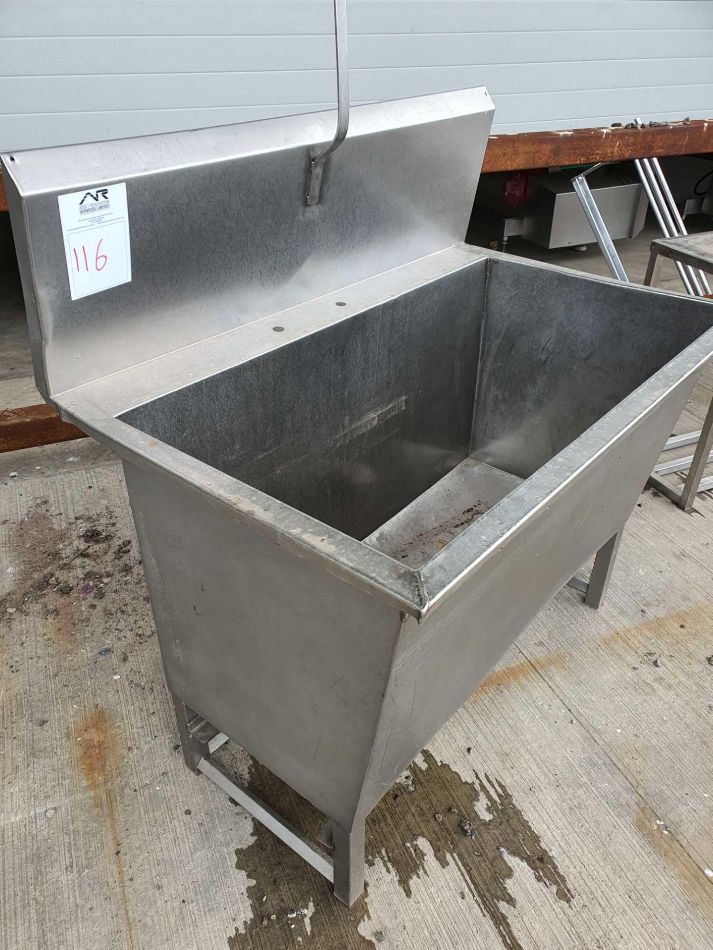 Stainless steel sink - Image 2 of 2