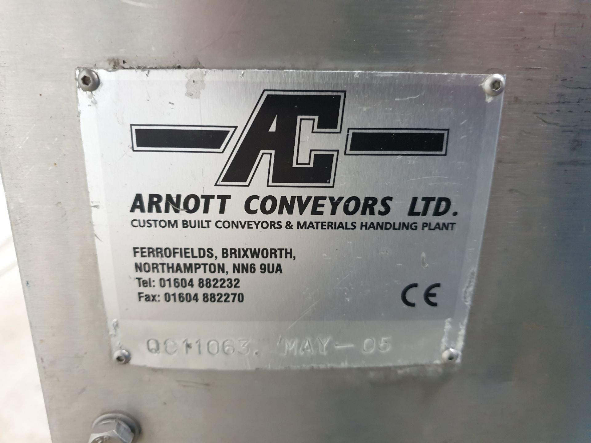 AFT GROTE Continuous Belt Assembly Conveyor with INVERTEC Variable Speed Control - Image 11 of 11