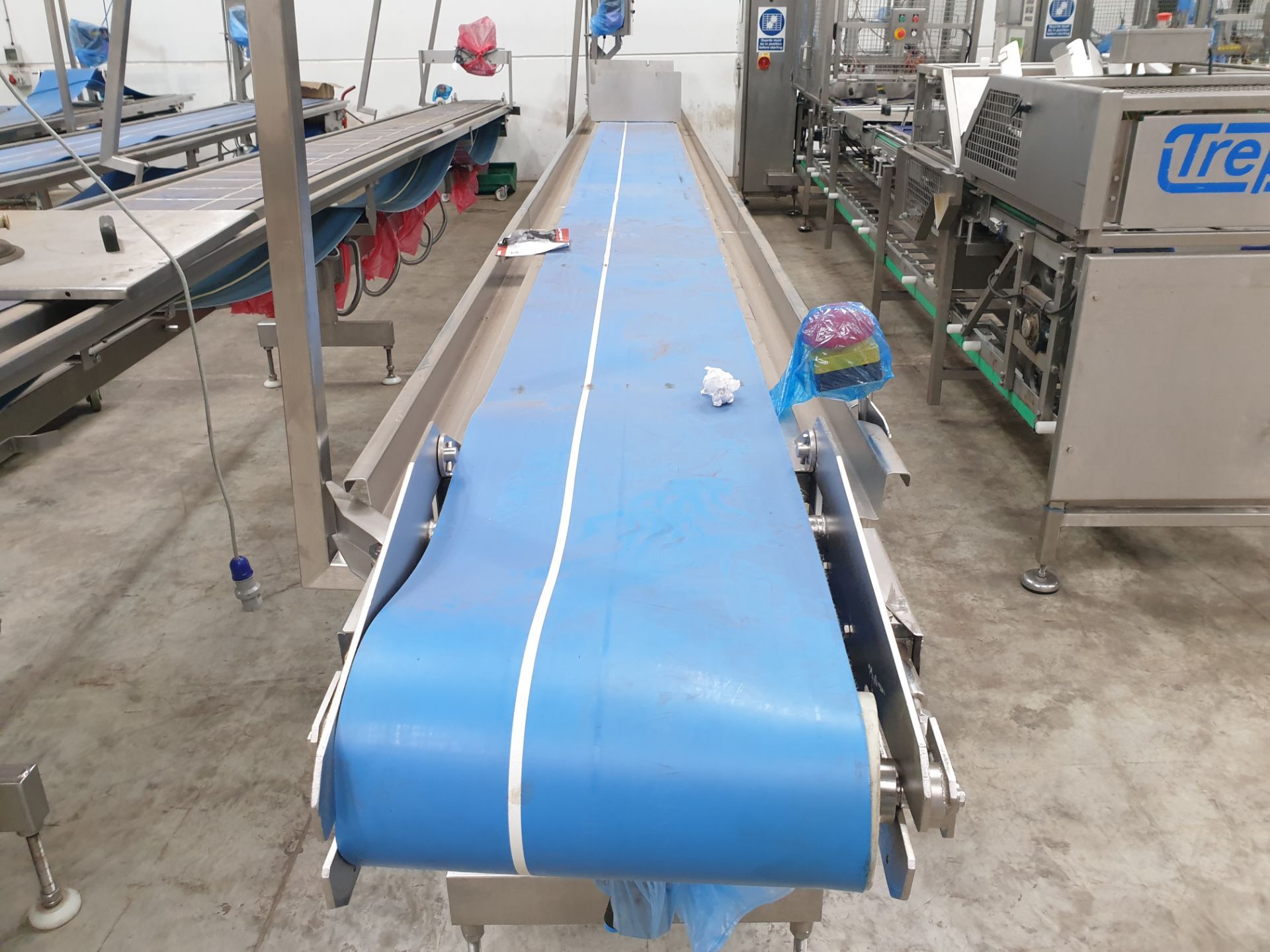AFT GROTE Continuous Belt Assembly Conveyor with INVERTEC Variable Speed Control - Image 3 of 15