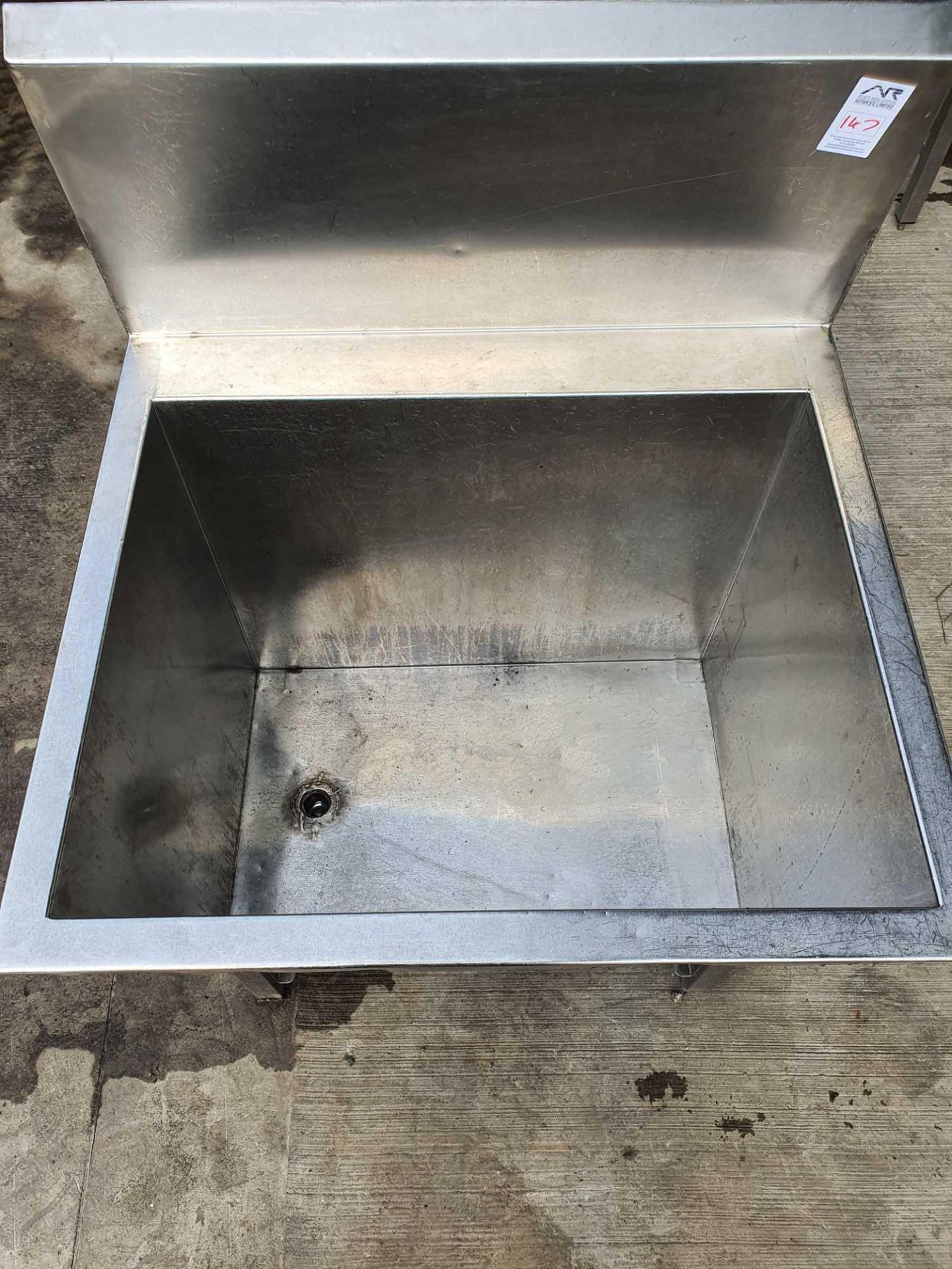 Stainless steel sink - Image 3 of 3