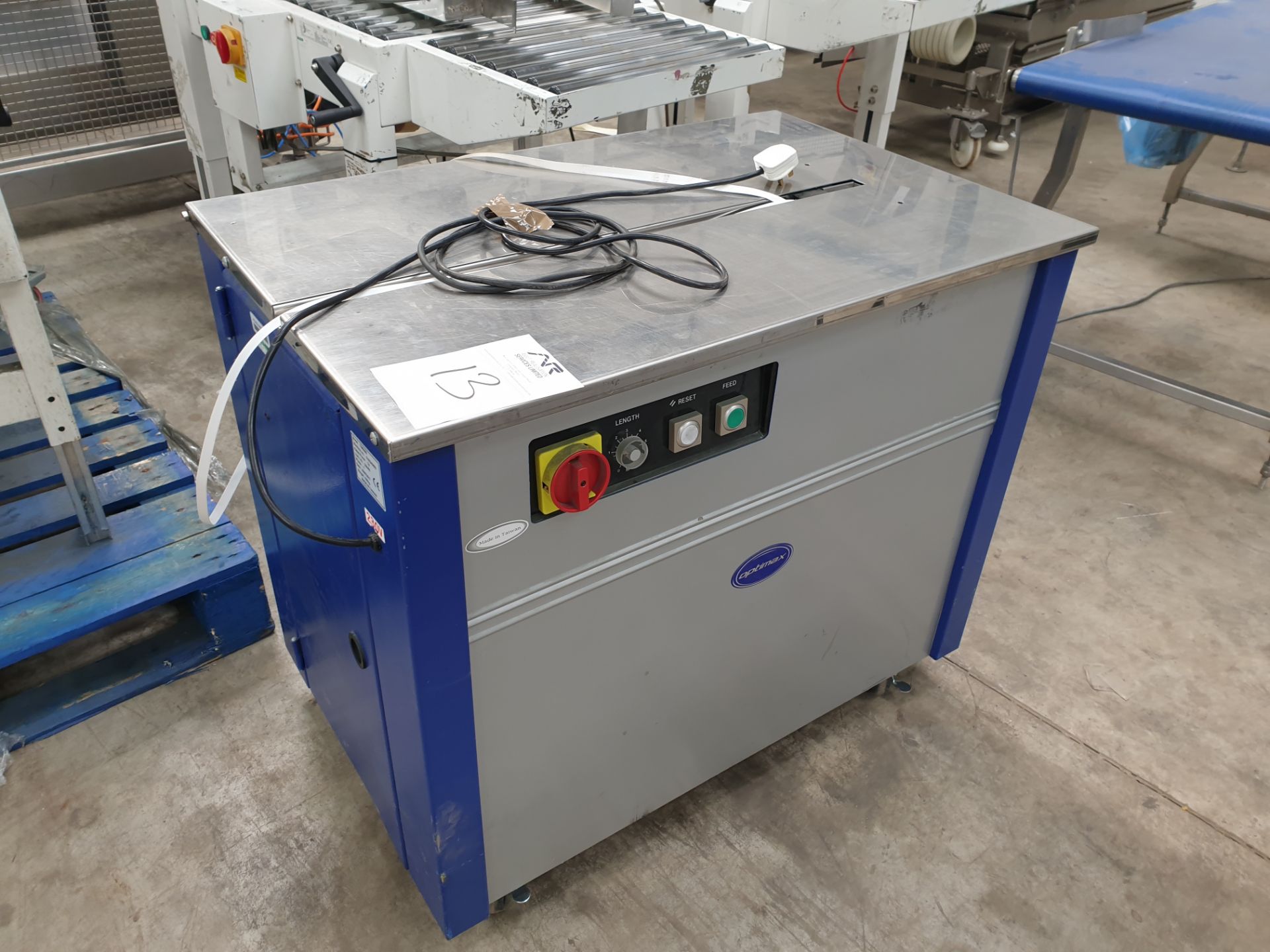 Optimax TMS300 Banding Machine