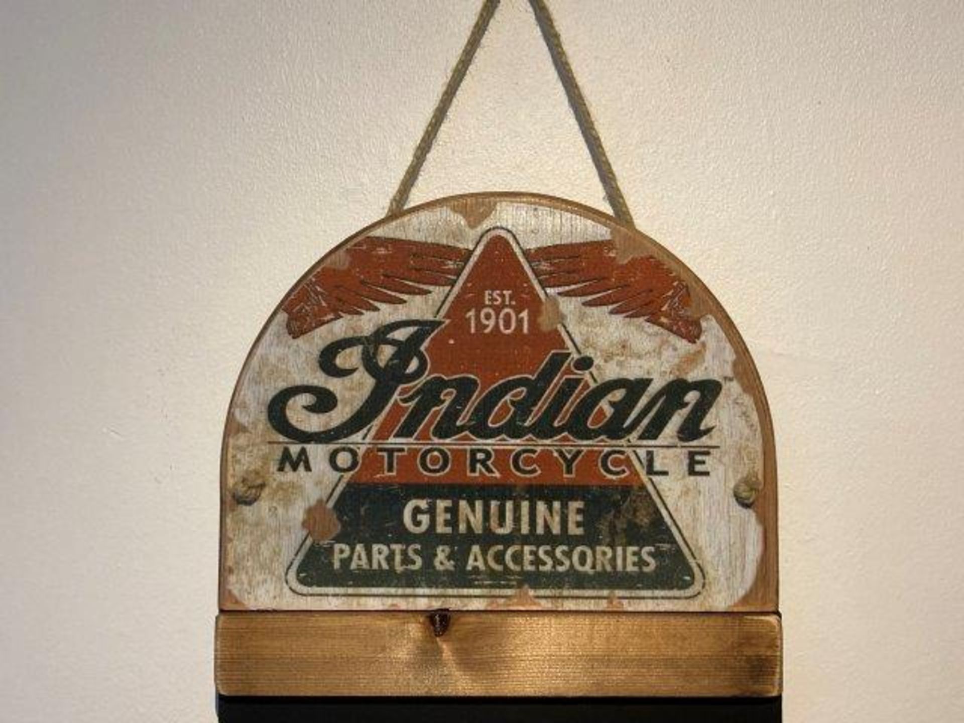 Indian Motor Oil Blackboard - Image 4 of 7