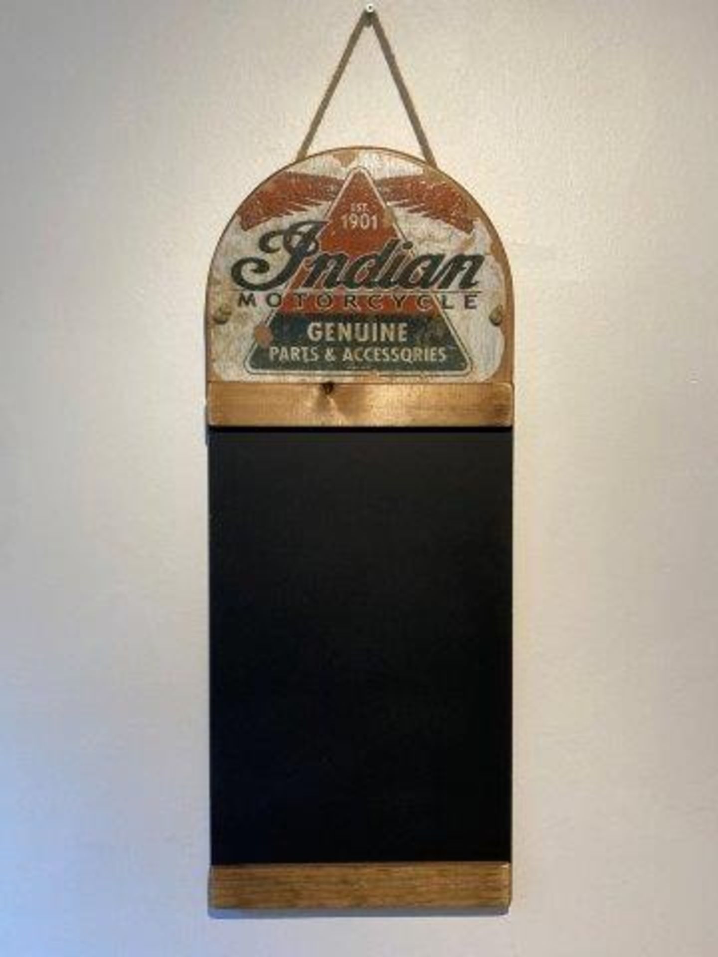 Indian Motor Oil Blackboard - Image 2 of 7