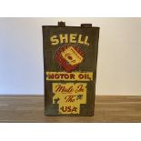 Shell Motor Oil Can