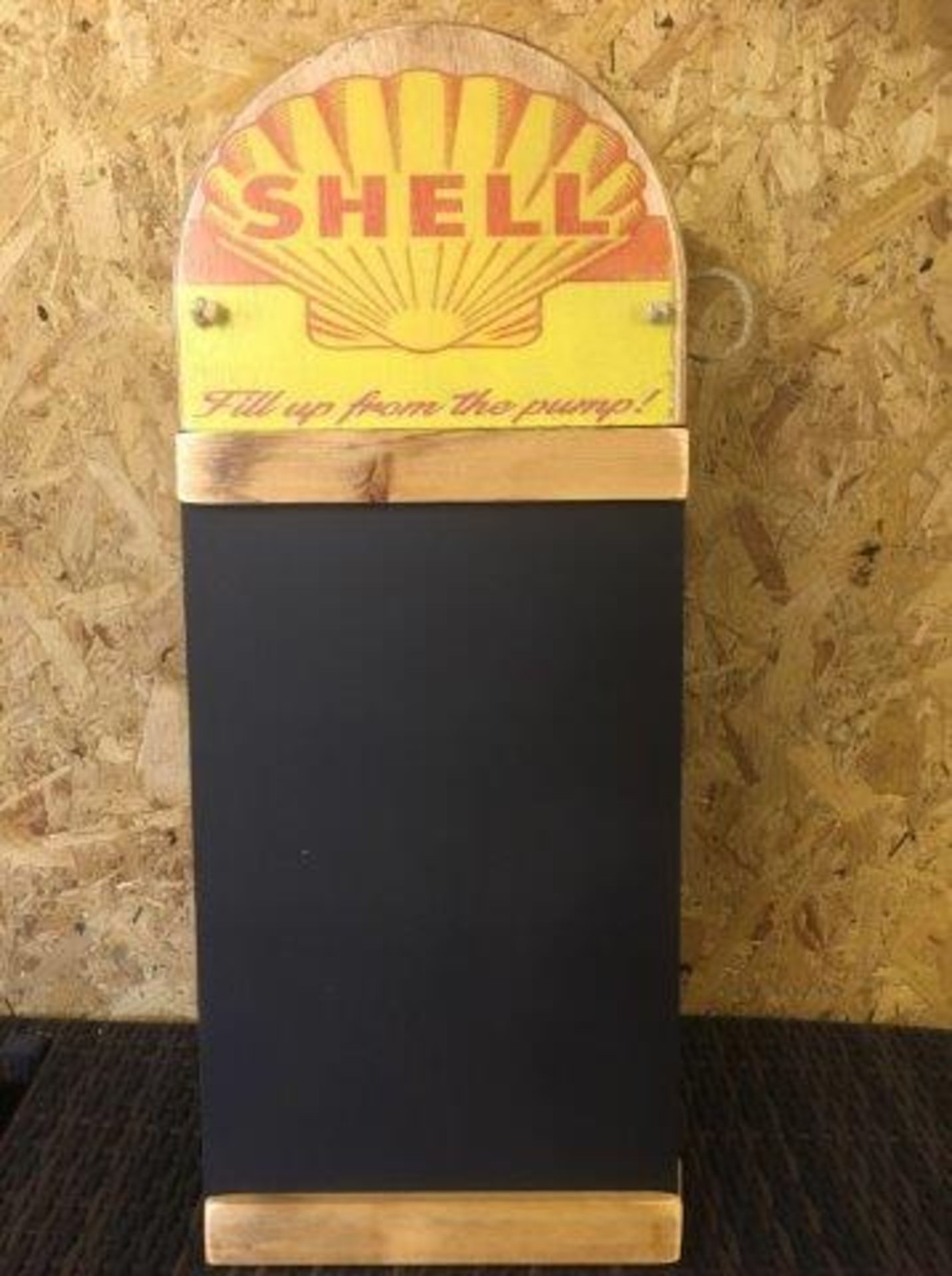 Shell Oil Blackboard