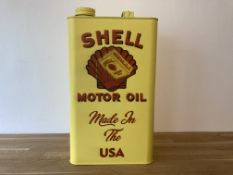 Shell Motor Oil Can