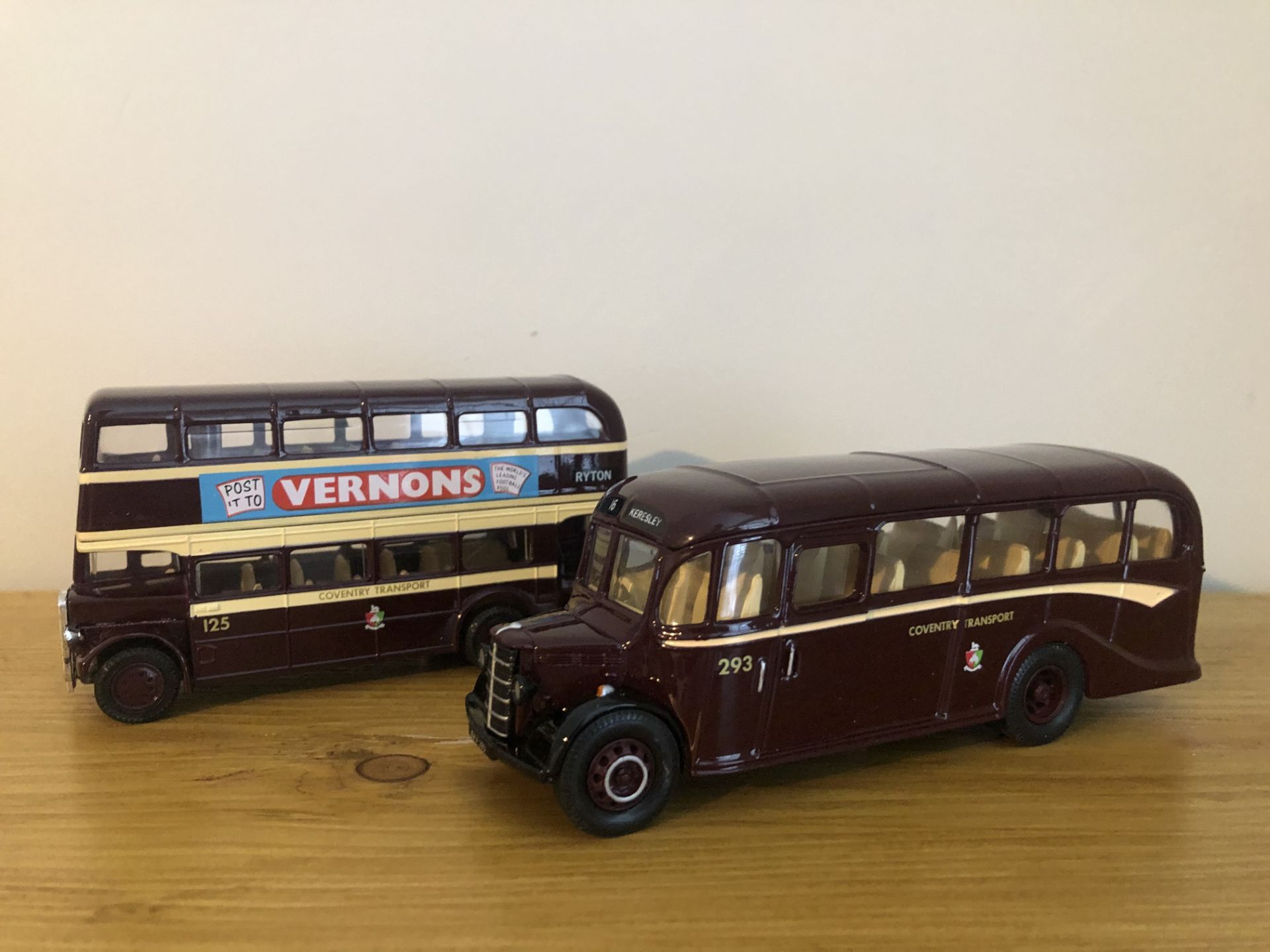 Limited Edition Corgi The Buses Of Coventry - AEC Bus & Bedford OB Coach - Image 6 of 6