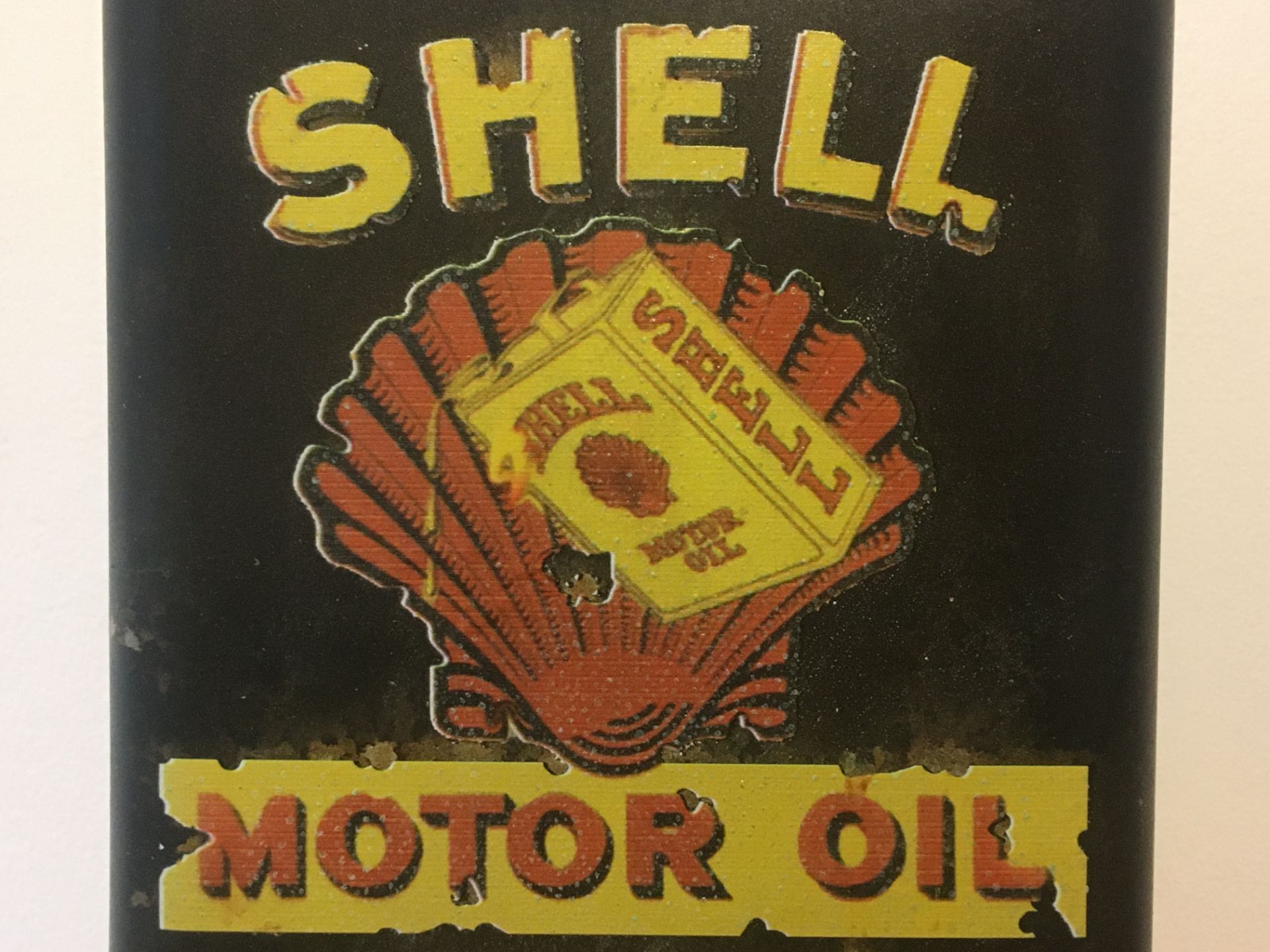 Shell Motor Oil Can - Image 3 of 6