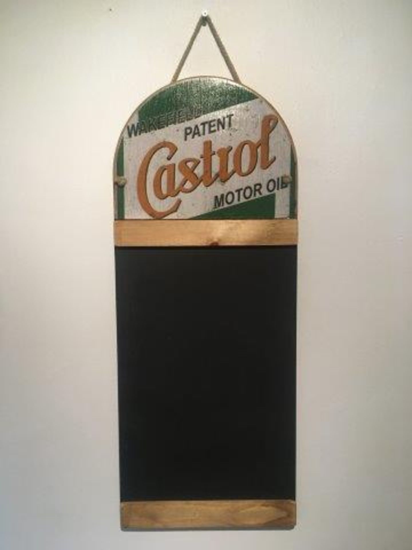 Castrol Motor Oil Blackboard - Image 2 of 6