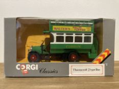 Corgi Classics Walter's Palm Toffee - Thornycroft 'J' Type Bus