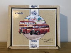 Limited Edition Corgi The Buses Of Coventry - AEC Bus & Bedford OB Coach