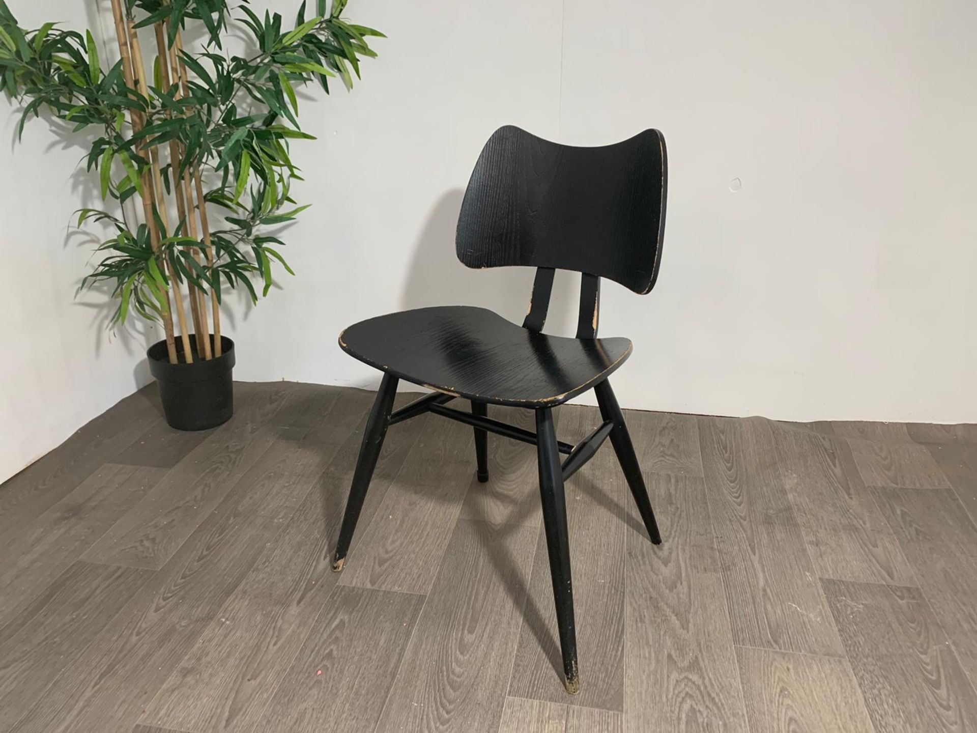 Ercol Black Butterfly Chair - Image 10 of 10