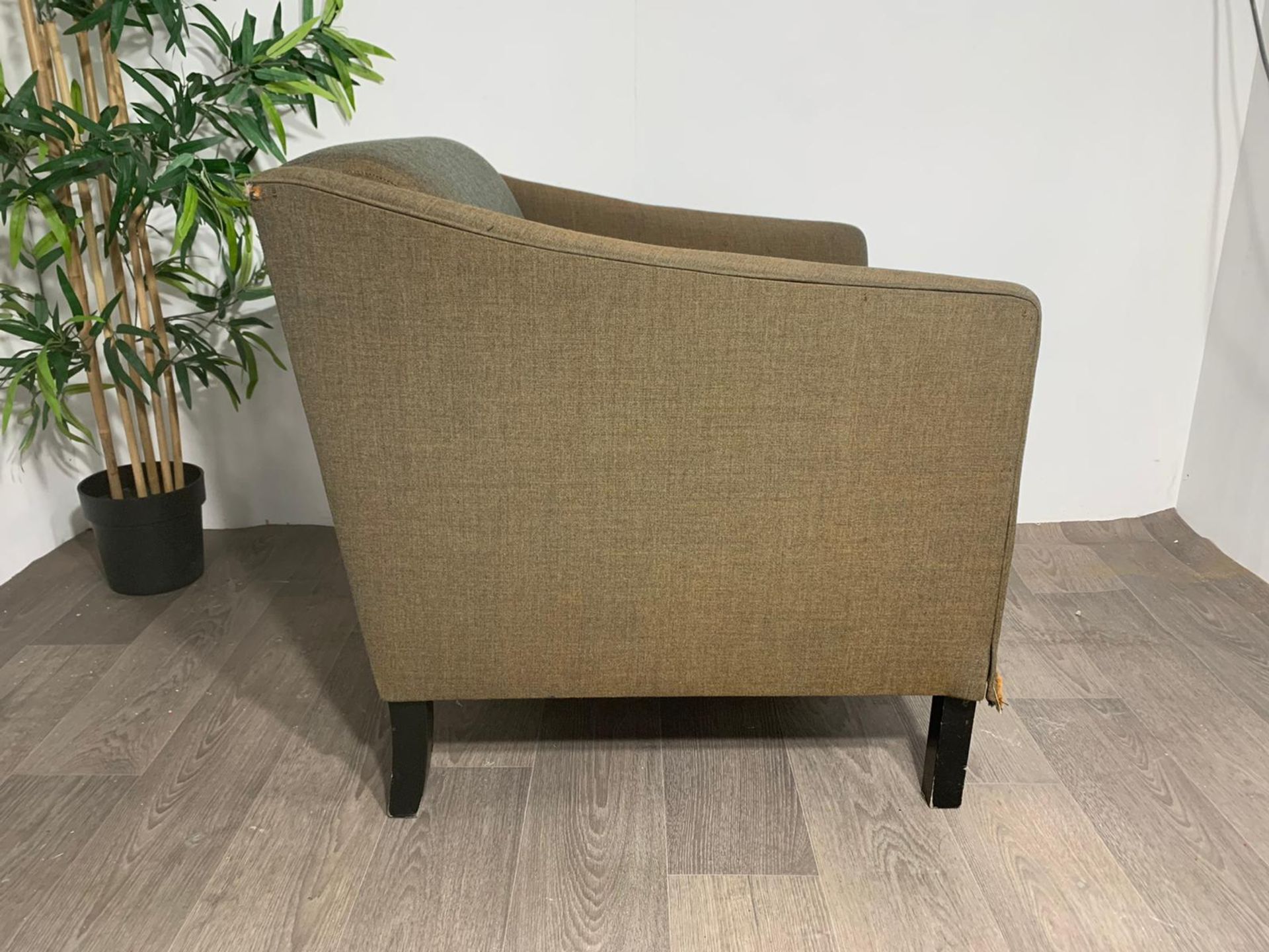 Commercial Grade Brown Armchair - Image 6 of 6