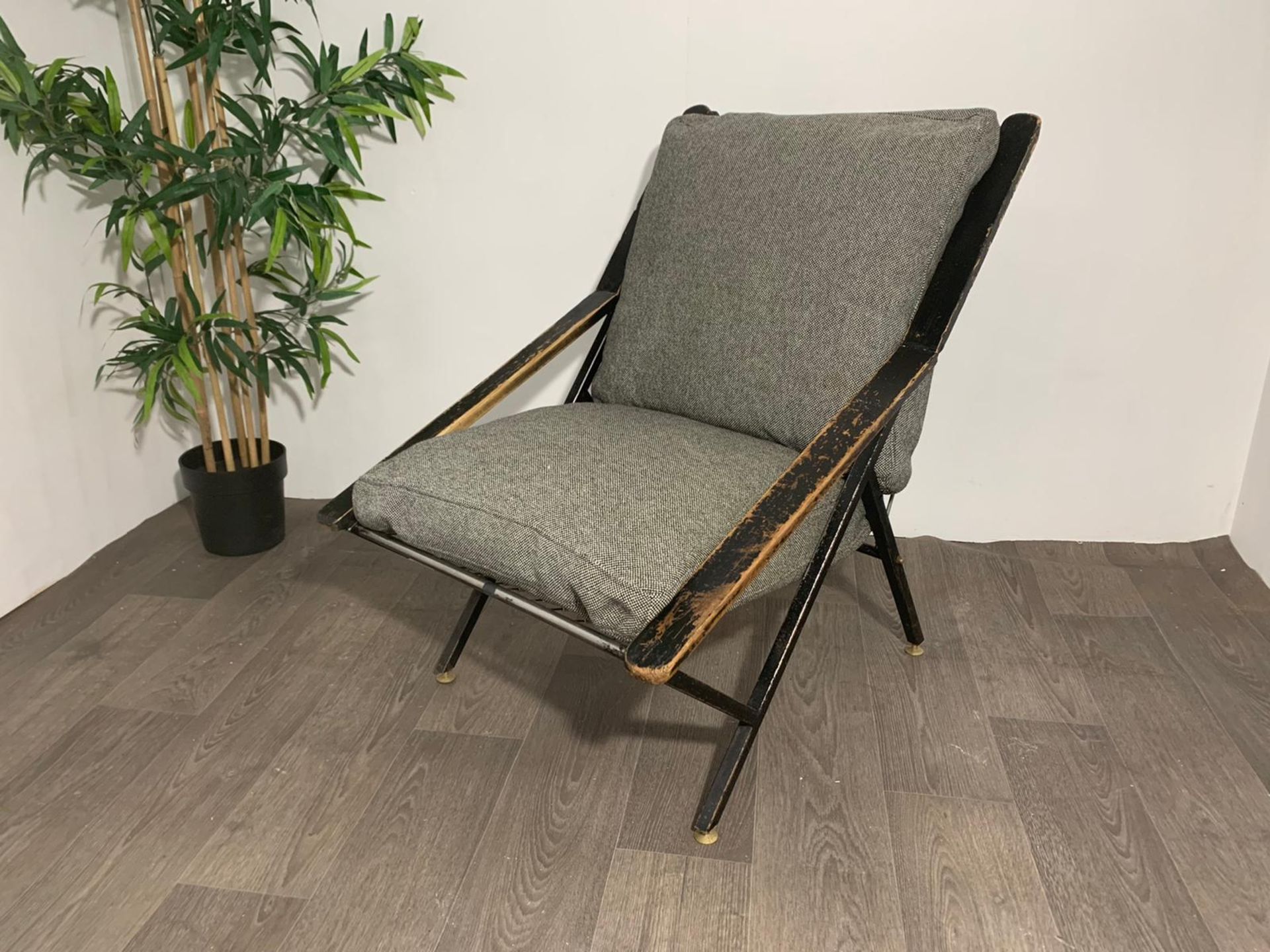 Mid Century Spring Lounge Chair - Image 5 of 7