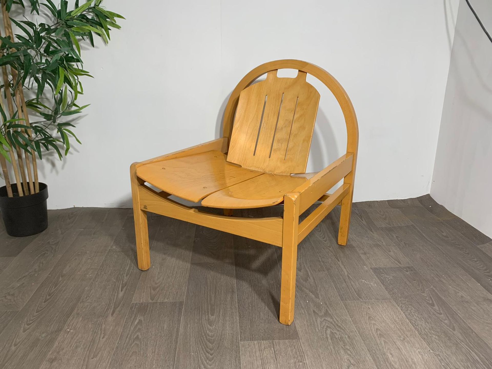 Wood Feature Chair - Image 6 of 6